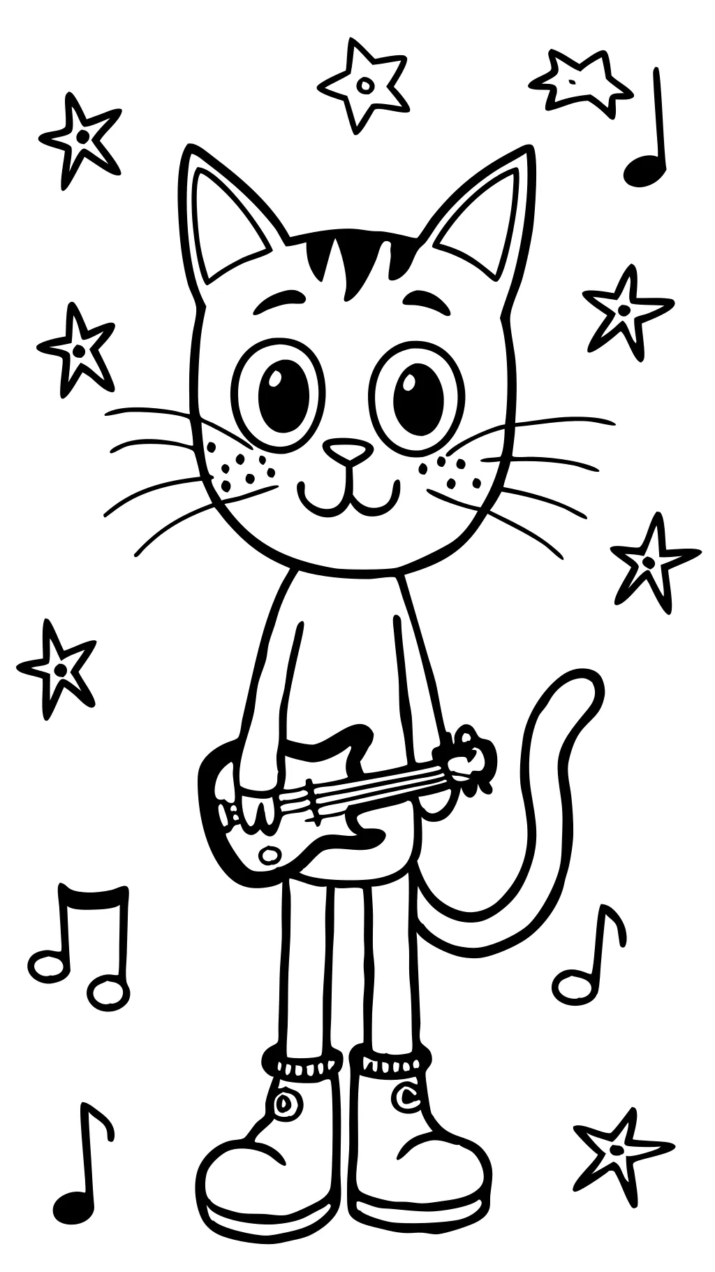 pete the cat free coloring pages